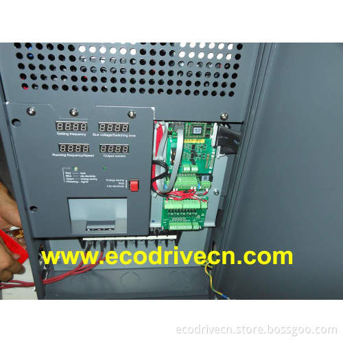 asynchronous servo drive for energy saving on injection molding machine